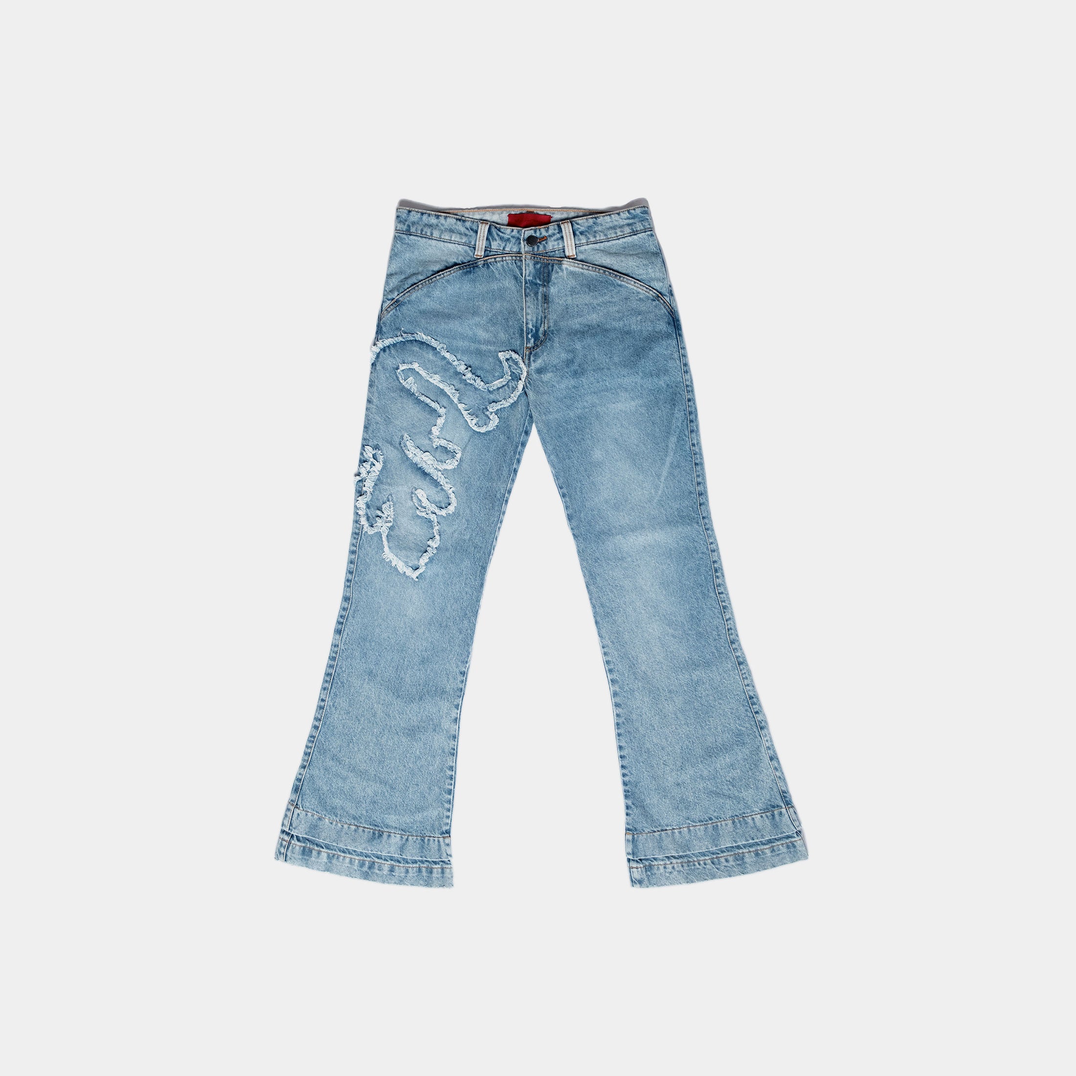 TRACE DENIM PANTS