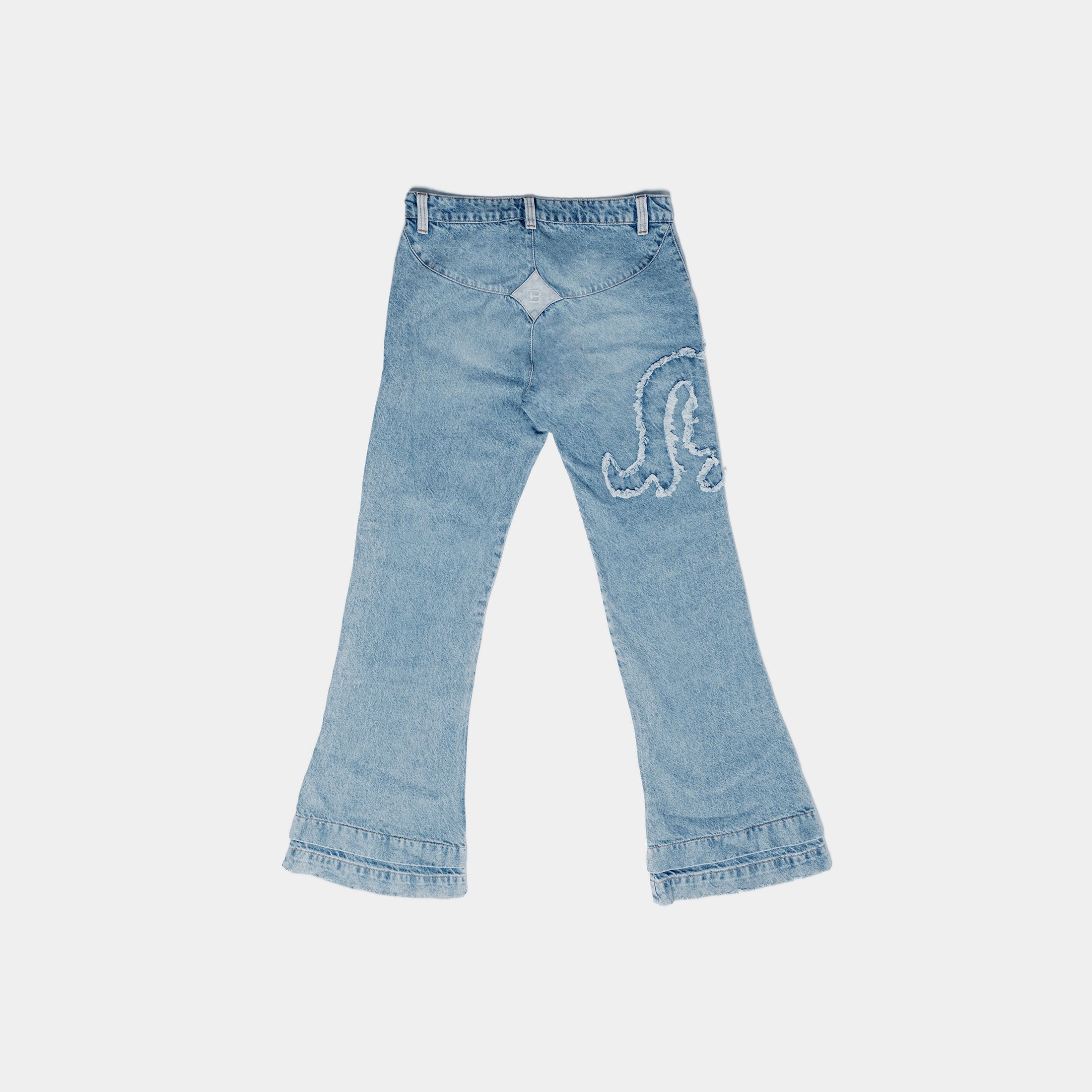 TRACE DENIM PANTS